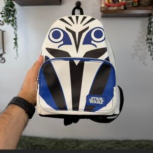 Star Wars Black and Blue Disney Mini Backpack